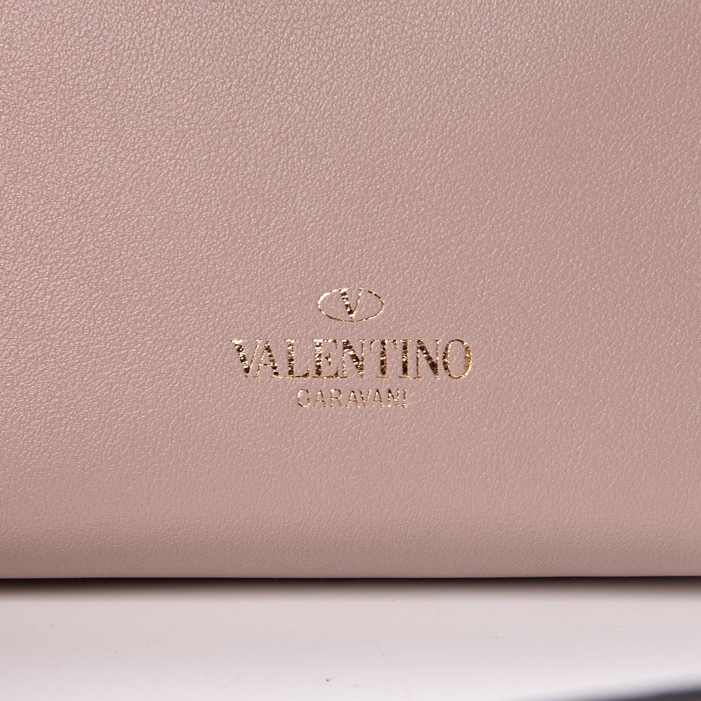 Calfskin Mini Rockstud Crossbody Bag Poudre