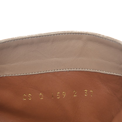 Valentino Garavani Pebbled Calfskin Rockstud Single Buckle 90mm Block Heel Ankle Boots 37 Camel Rose 8 of 8