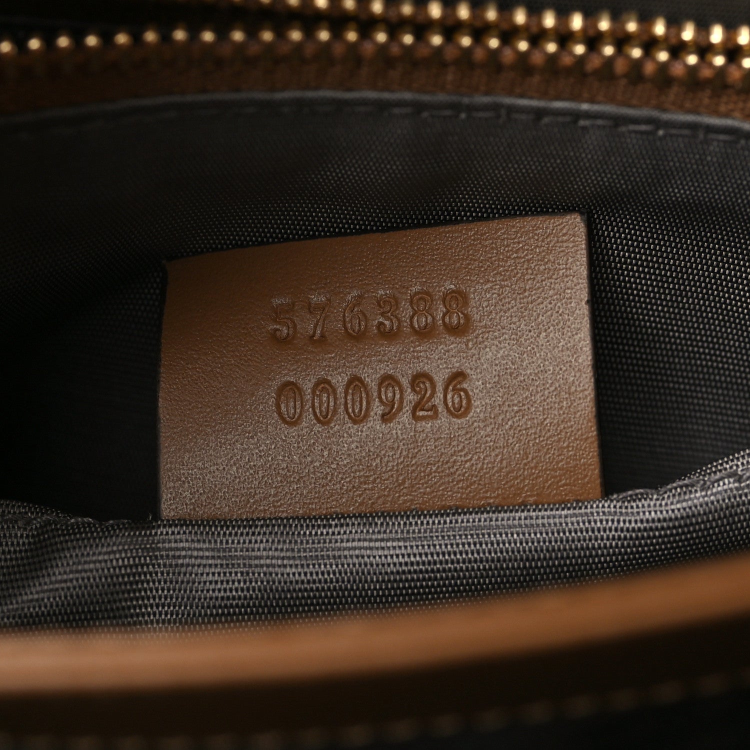 Gucci Smooth Calfskin Small Zumi Shoulder Bag Friky Taupe 6 of 6