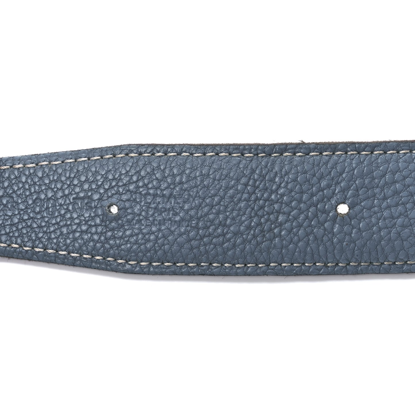 Swift Togo 32mm Guilloche H Belt 80 Black Blue Jean