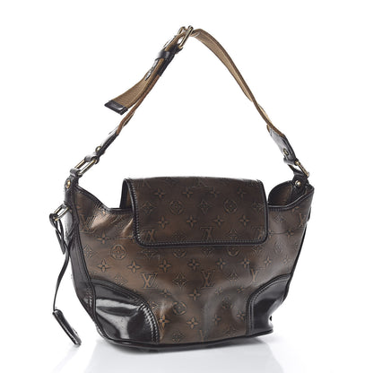 Louis Vuitton Monogram Embossed Sergent PM Bronze 3 of 9