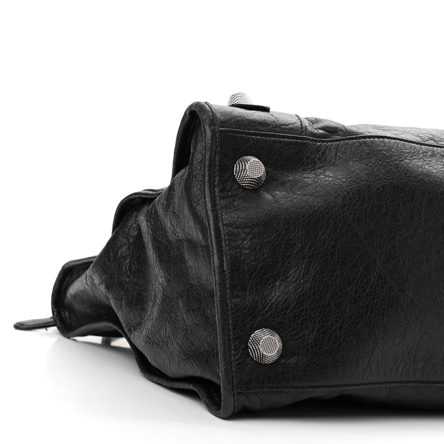 Agneau Giant 21 Silver Hardware Work Black