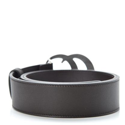 Gucci Calfskin Double G 40mm Belt 85 34 Dark Cocoa 3 of 6