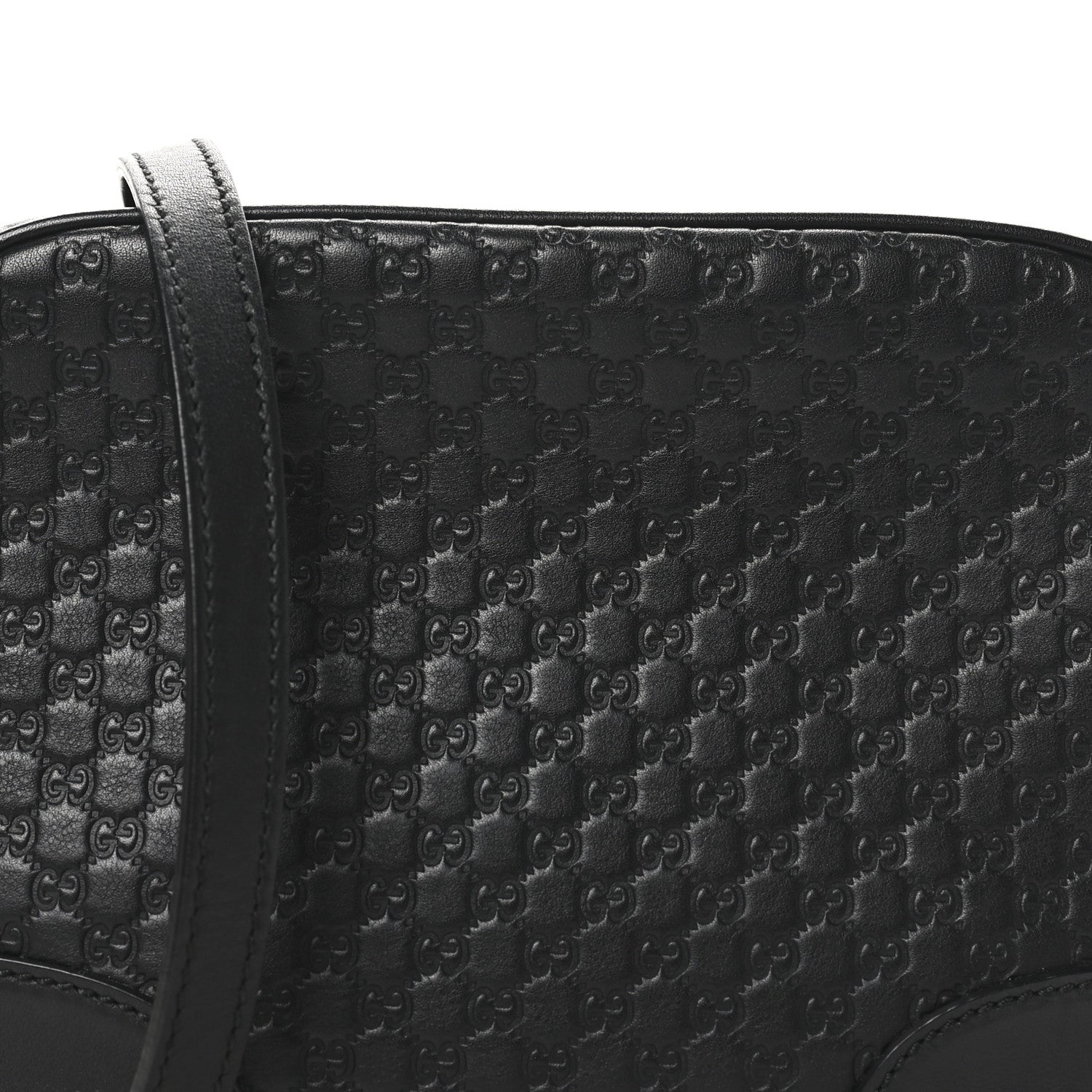 Gucci Microguccissima Mini Bree Messenger Bag Black 8 of 10