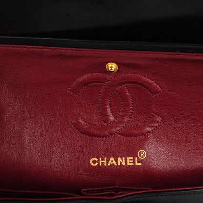Chanel Lambskin Quilted Small Double Flap Black 6 of 9