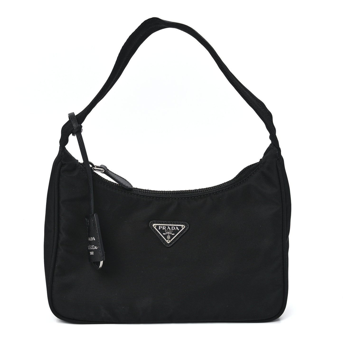 Tessuto Nylon Mini Re-Edition 2000 Bag Black