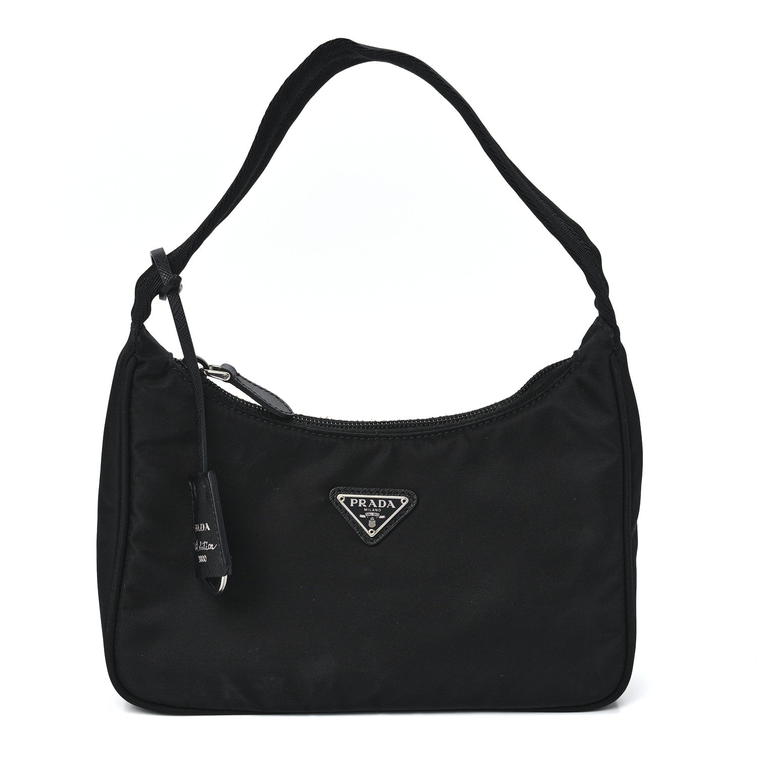 Prada Tessuto Nylon Mini Re-Edition 2000 Bag Black 1 of 13