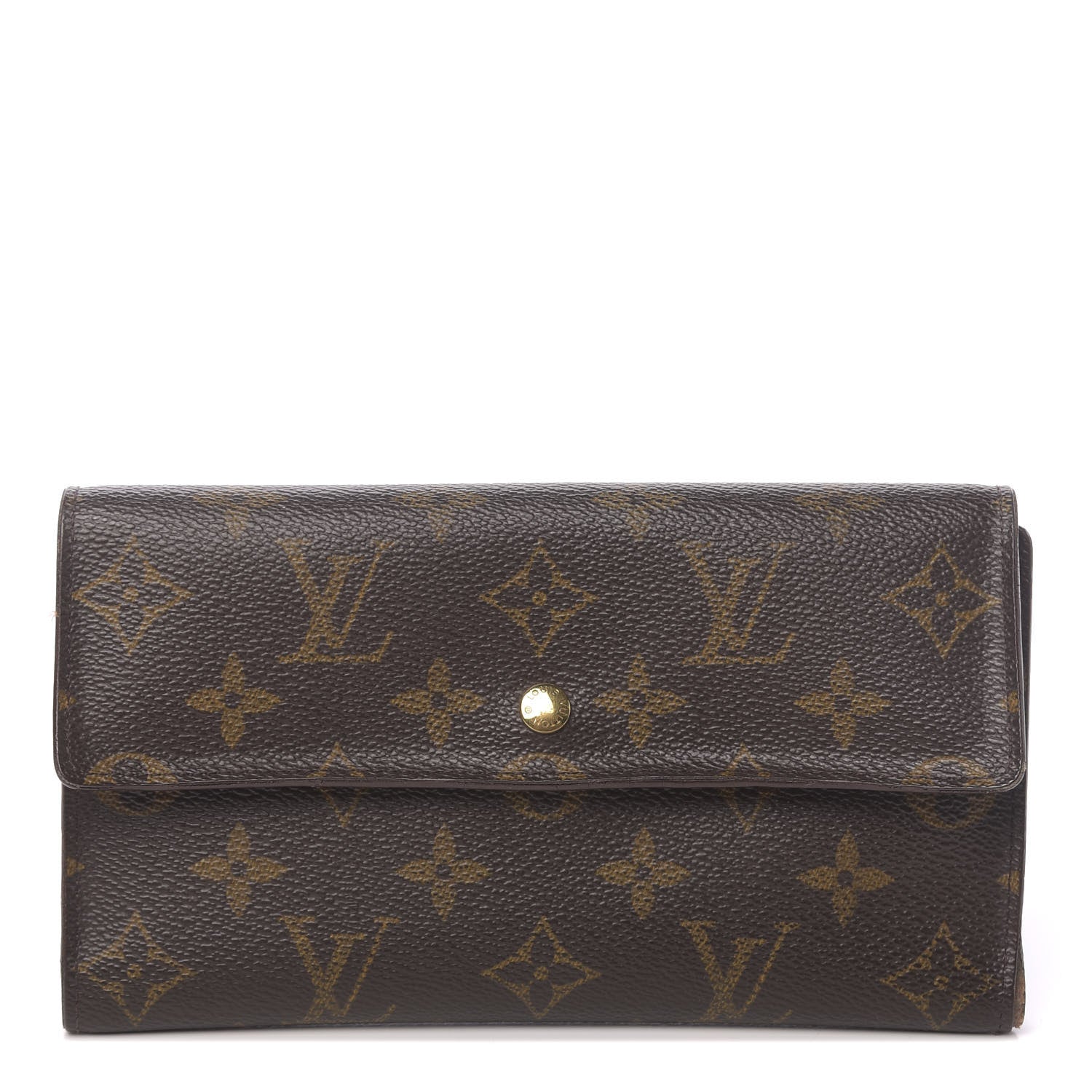 Louis Vuitton Monogram Porte Tresor International Wallet 1 of 9