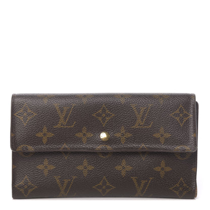 Louis Vuitton Monogram Porte Tresor International Wallet 1 of 9