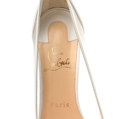 Christian Louboutin Kid Rete Galativi 85 Pumps 37 White 8 of 11