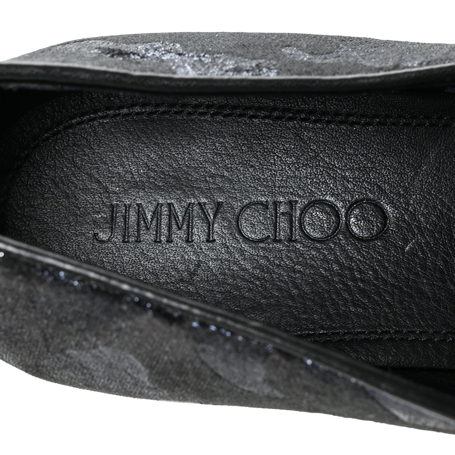 Jimmy Choo Mens Glitter Velvet Sloane Loafers 43 Black 6 of 8