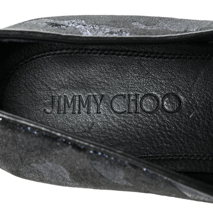 Jimmy Choo Mens Glitter Velvet Sloane Loafers 43 Black 6 of 8