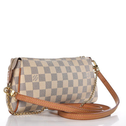 Louis Vuitton Damier Azur Eva Clutch 3 of 13