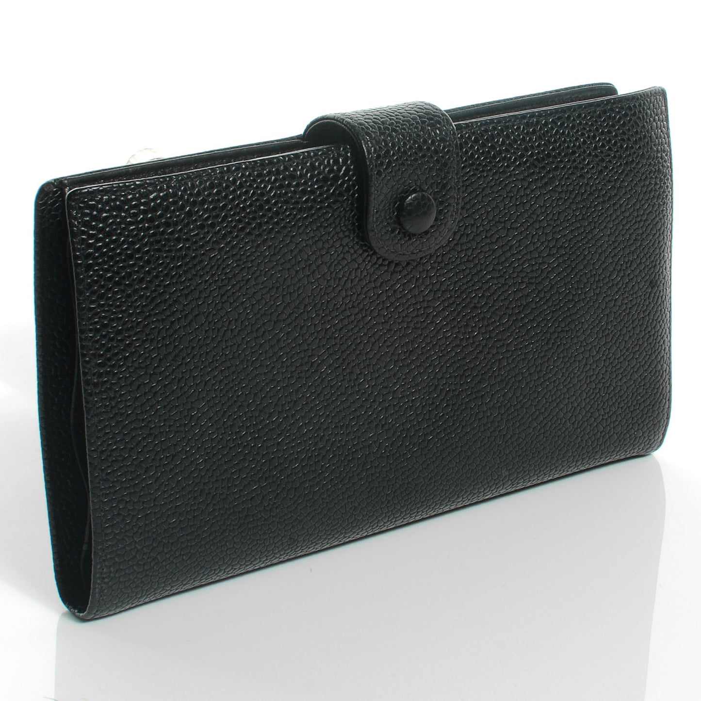 Caviar CC Wallet Clutch Black
