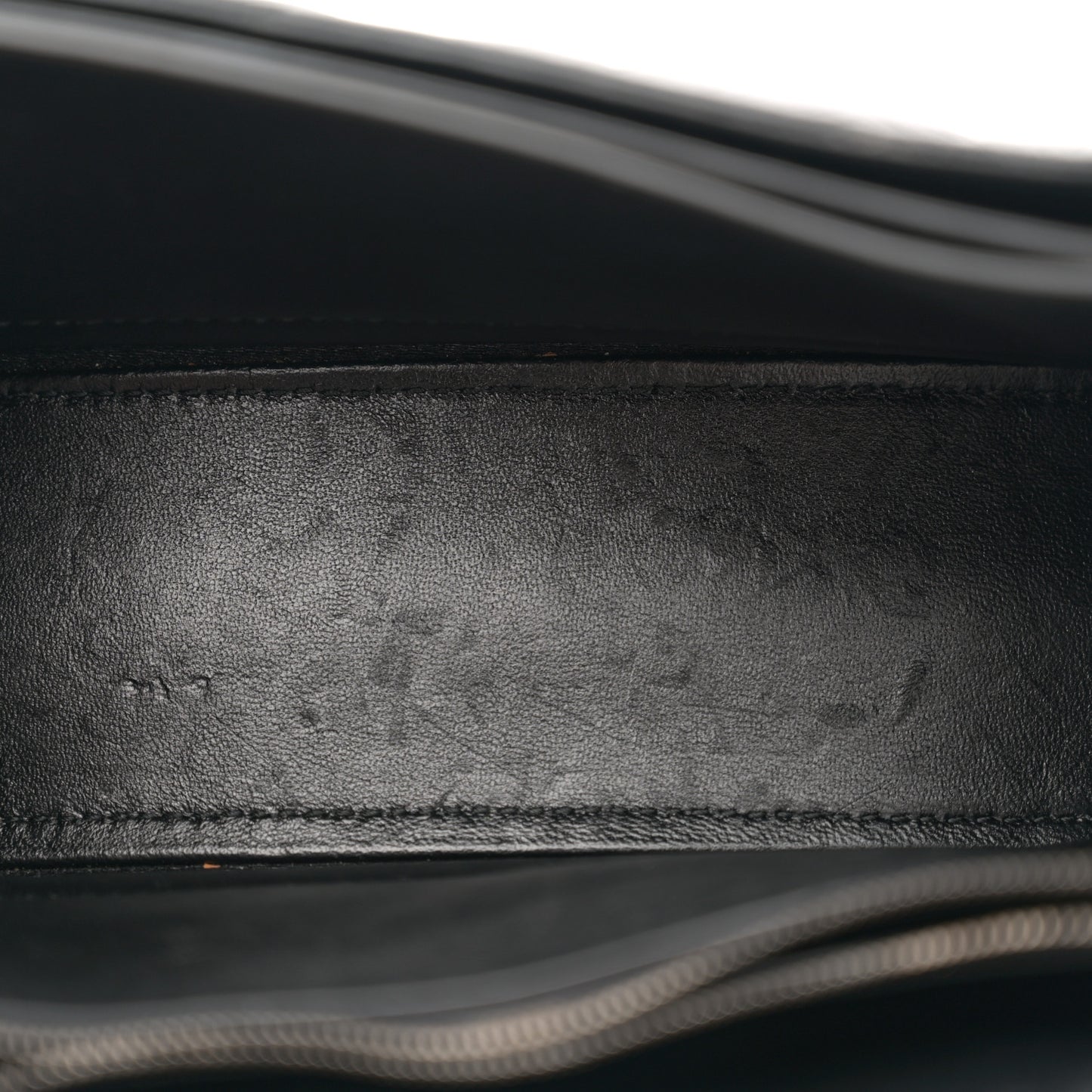 Crushed Calfskin Quilted Matte Black Hardware Small Crush Chain Bag Black
