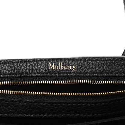 Mulberry Classic Grain Small New Bayswater Black 6 of 9