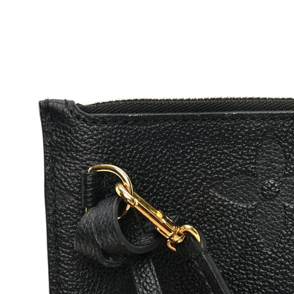 Louis Vuitton Empreinte Monogram Giant Neverfull MM Pochette Black 7 of 7