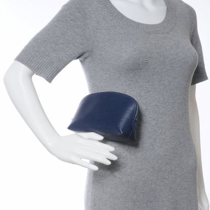 Louis Vuitton Epi Cosmetic Pouch Indigo 2 of 8