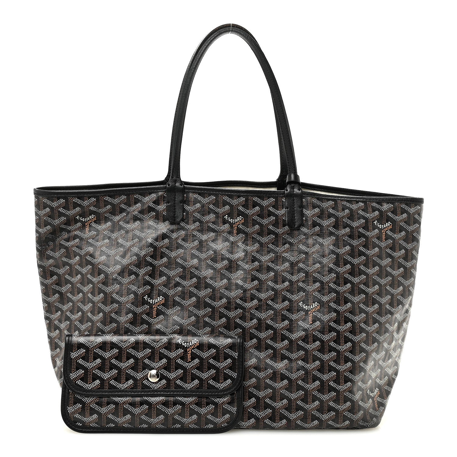 Goyard Goyardine Saint Louis PM Black 3 of 9