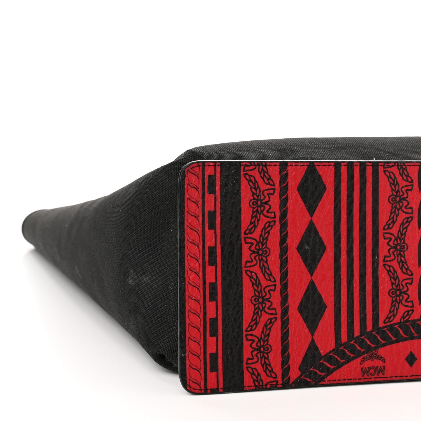 Visetos Baroque Print Kira North South Shopper Tote Red