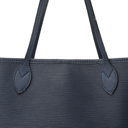 Louis Vuitton Epi Neverfull MM Indigo 8 of 14