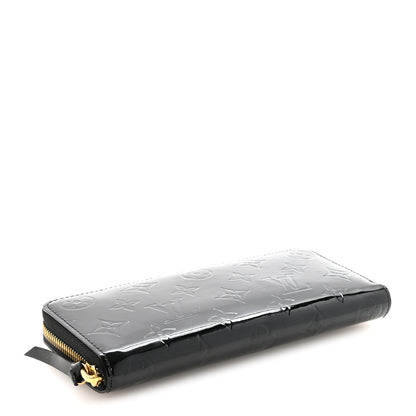 Louis Vuitton Vernis Clemence Wallet Black 4 of 6