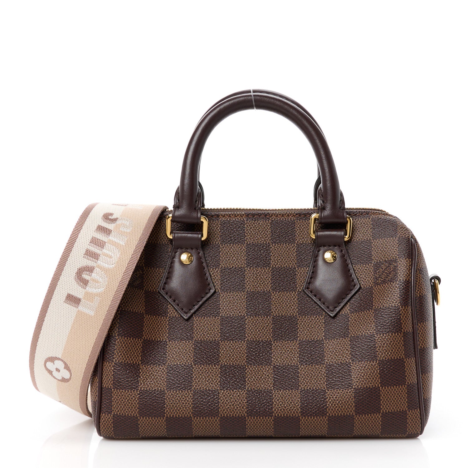 Louis Vuitton Damier Ebene Speedy Bandouliere 20 1 of 11
