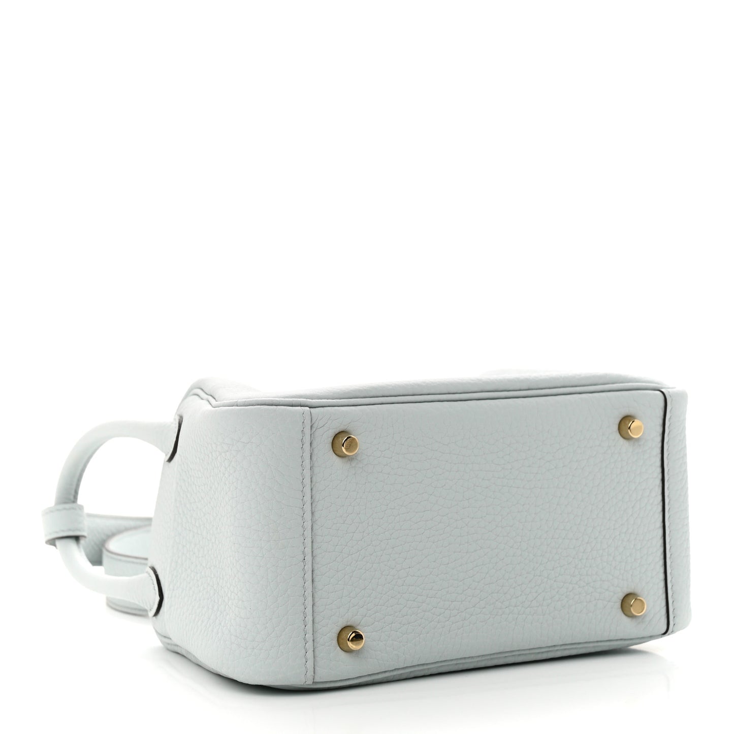 Taurillon Clemence Mini Lindy 20 Bleu Pale