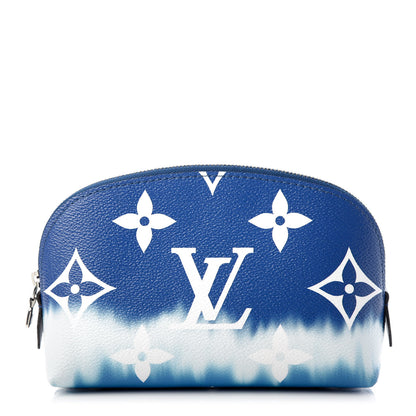 Louis Vuitton Monogram Giant Escale Cosmetic Pouch Blue 1 of 6