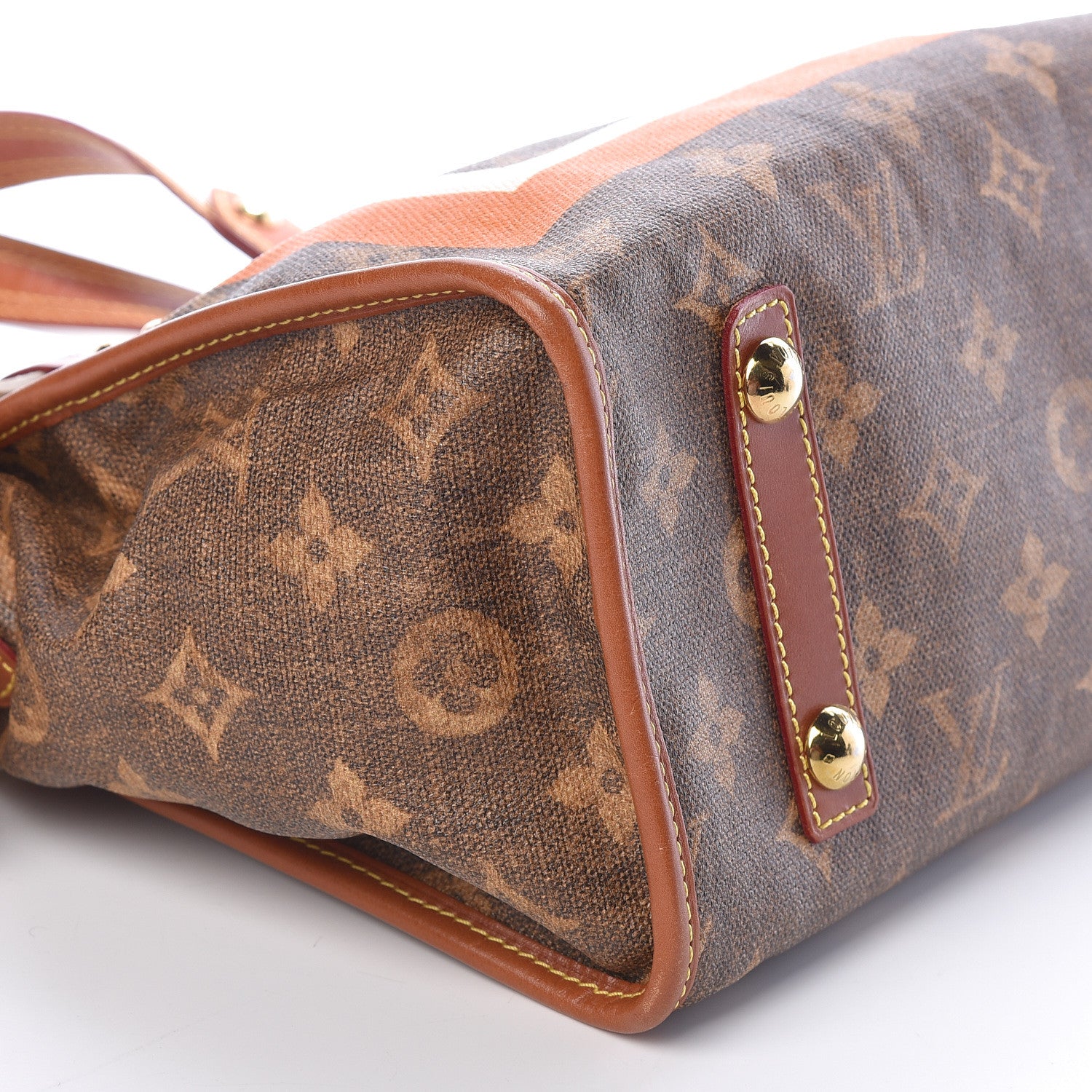 Louis Vuitton Monogram Rayures Tisse Sac PM 7 of 11