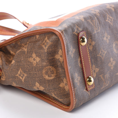 Louis Vuitton Monogram Rayures Tisse Sac PM 7 of 11