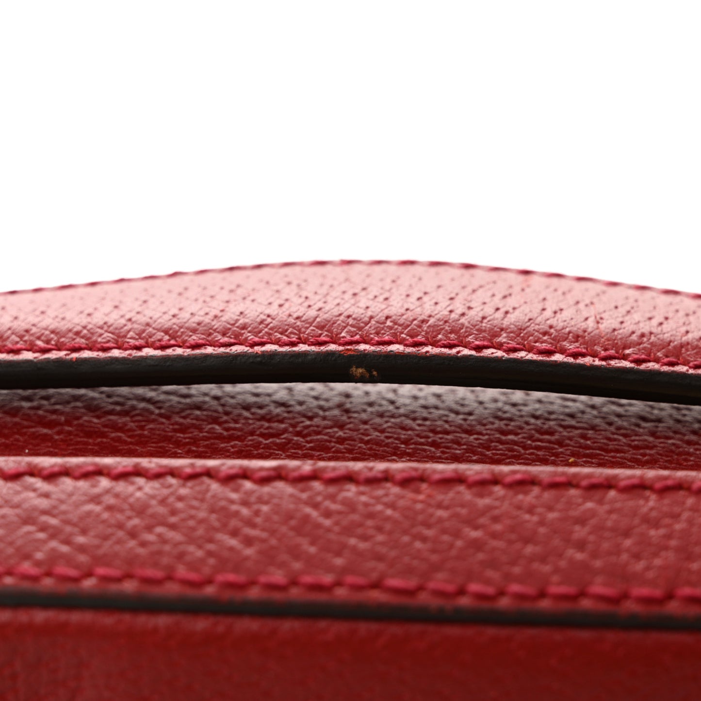 GG Supreme Monogram Flora Web Small Ophidia Top Handle Shoulder Bag Hibiscus Red