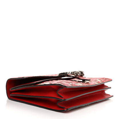 Gucci GG Supreme Monogram Arabesque Medium Dionysus Shoulder Bag Hibiscus Red 4 of 17