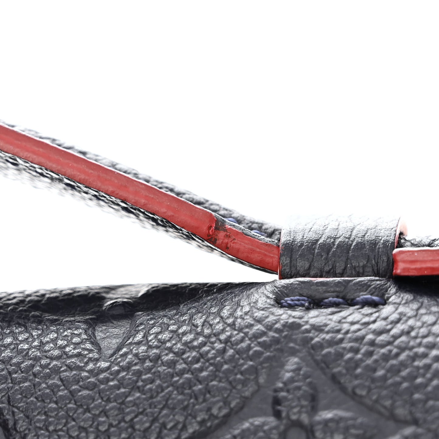 LOUIS VUITTON Empreinte Pochette Metis Marine Rouge