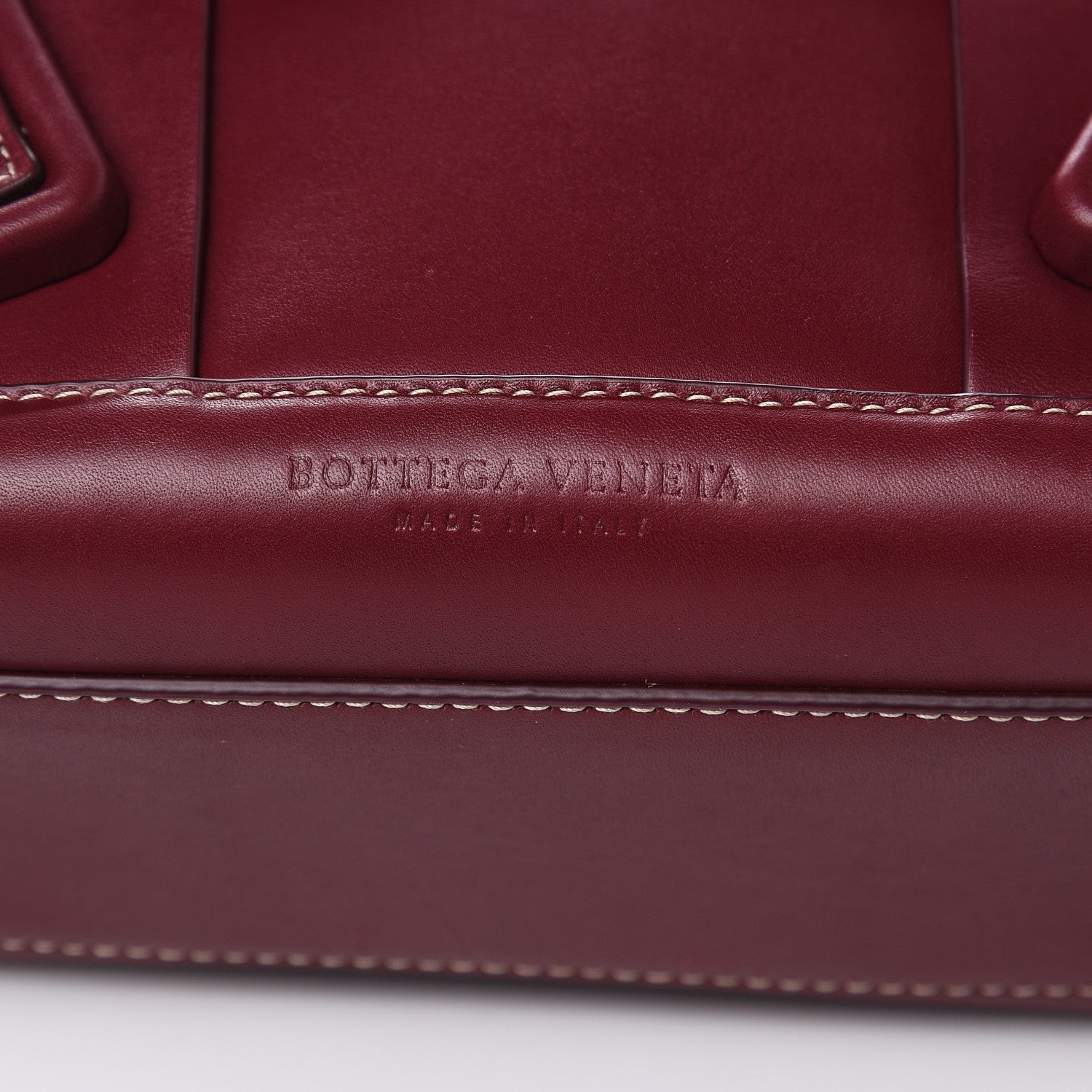 Bottega Veneta French Calfskin Maxi Intrecciato Arco 33 Bordeaux 12 of 14