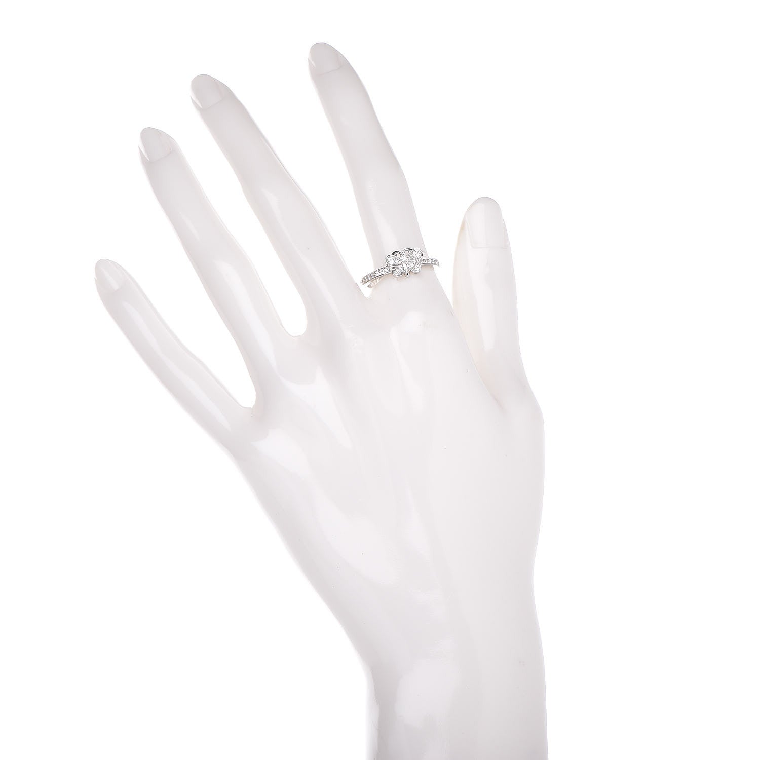 Tiffany Platinum Diamond Enchant Butterfly Ring 53 6.5 2 of 6