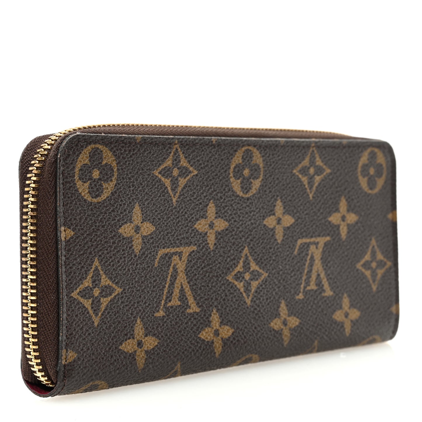 Monogram Clemence Wallet Fuchsia
