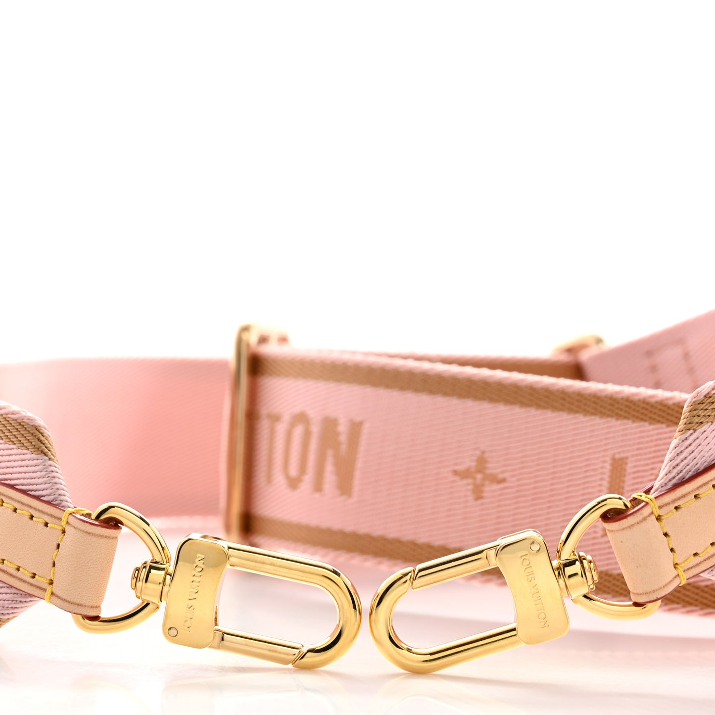 Monogram Multi Pochette Accessories Bandouliere Shoulder Strap Rose Clair