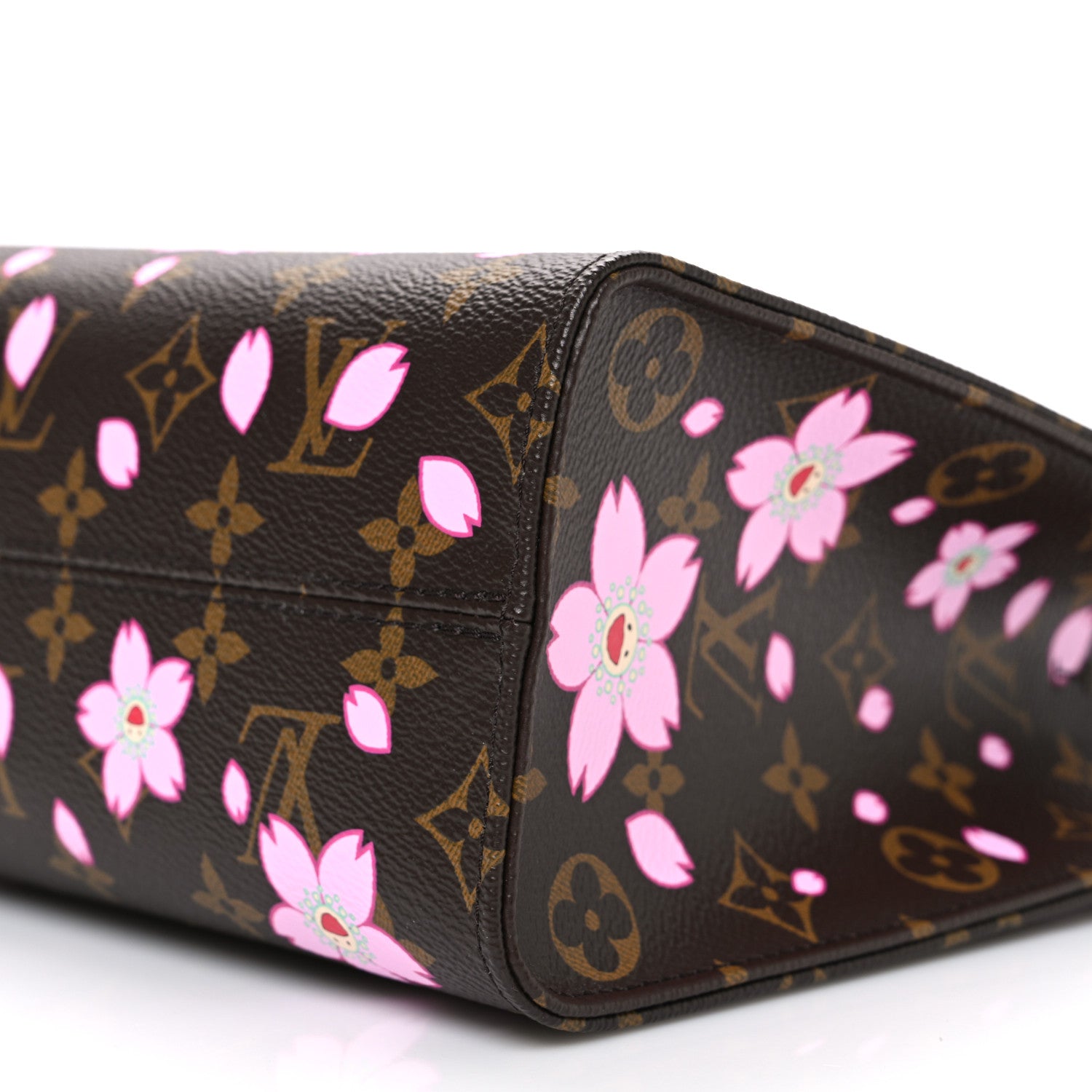 Louis Vuitton LV X TM Monogram Cherry Blossom Onthego PM Sakura Brown 9 of 9