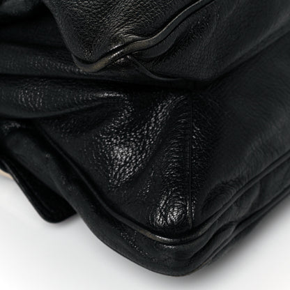 Mulberry Stone Polished Goatskin Maggie Shoulder Bag Black 10 of 19