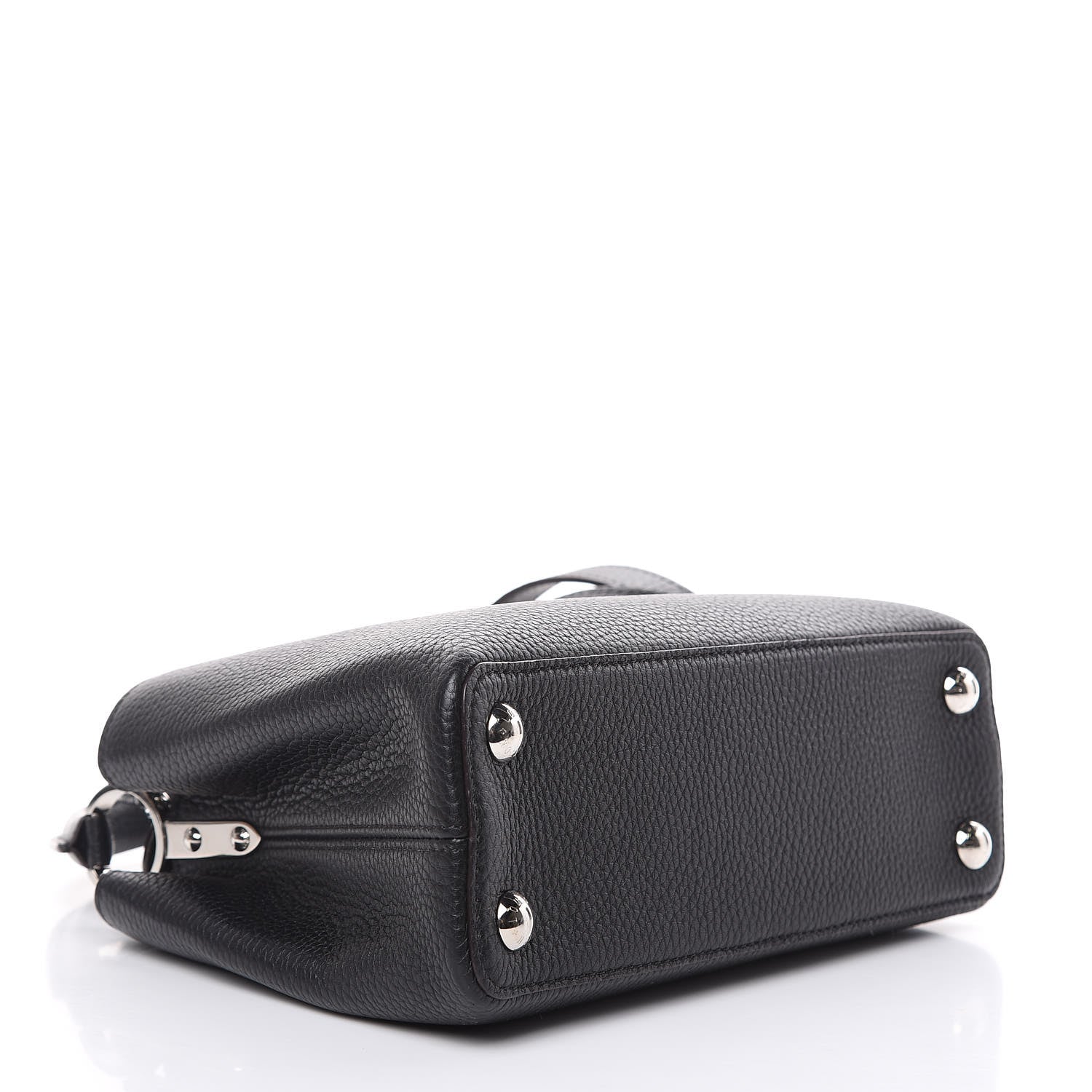Louis Vuitton Taurillon Capucines BB Black 4 of 10