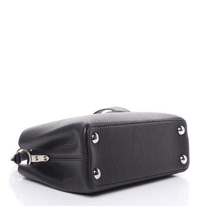Louis Vuitton Taurillon Capucines BB Black 4 of 10