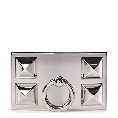 Hermes Palladium Collier de Chien 32mm Belt Buckle 1 of 4