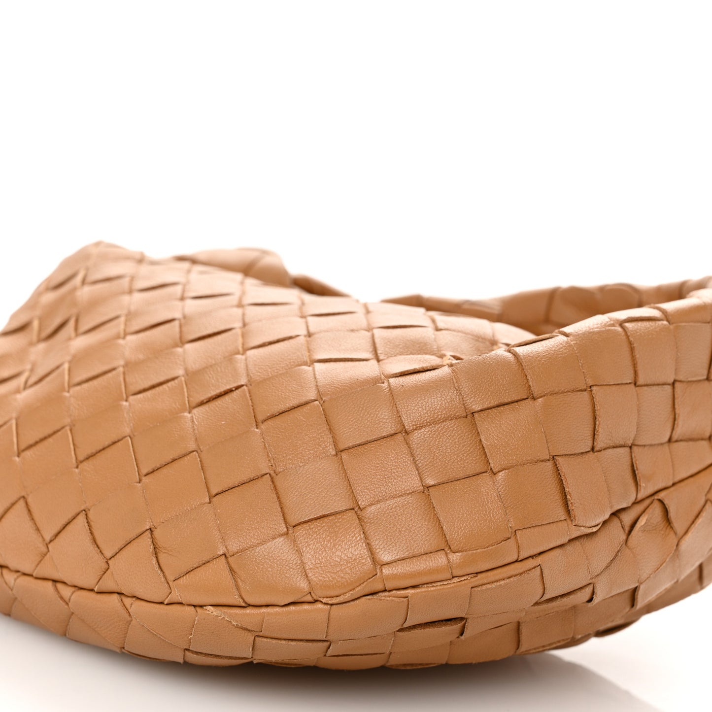 Nappa Intrecciato Mini Jodie Caramel