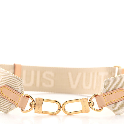 Louis Vuitton Jacquard High Rise Shoulder Strap Beige 3 of 3