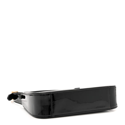 Saint Laurent Patent Le 5 A 7 Hobo Black 4 of 15