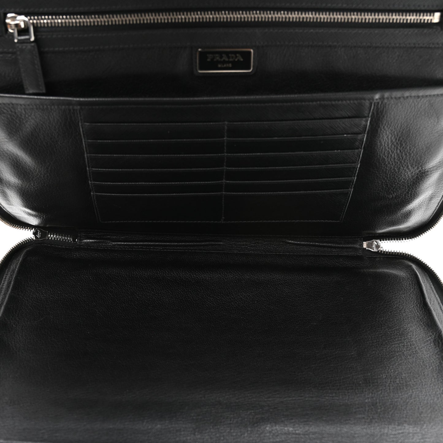 Saffiano Document Holder Black