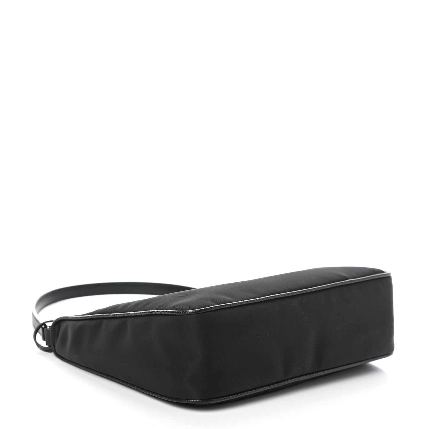 Tessuto Nylon Saffiano Mini Re-Edition 2005 Bag Black