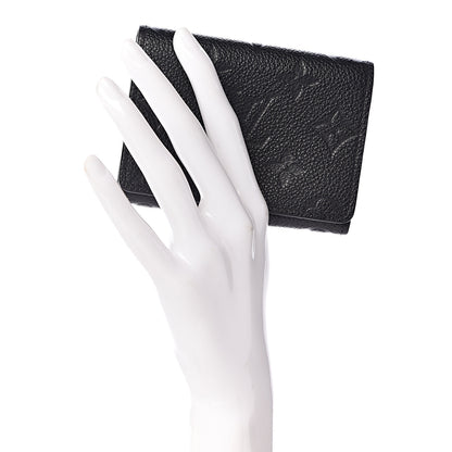 Louis Vuitton Empreinte Business Card Holder Black 2 of 7