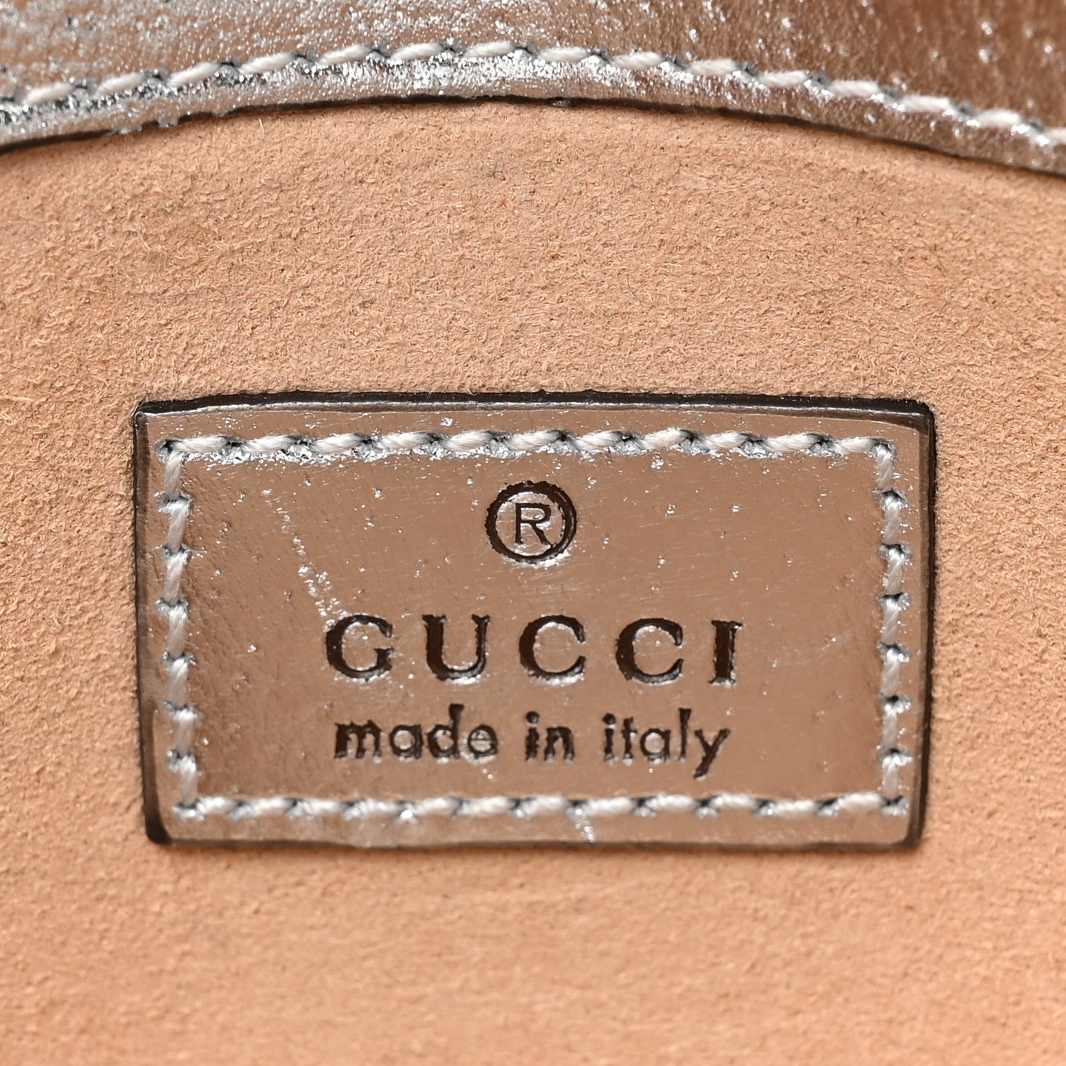 Gucci Metallic Calfskin Super Mini Dionysus Shoulder Bag Silver 6 of 10